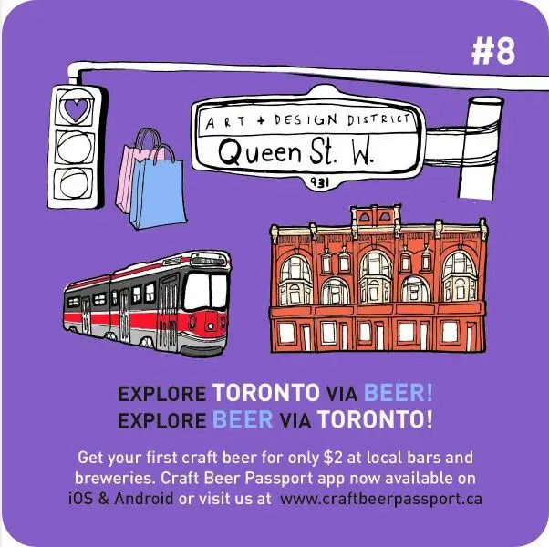 toronto craft beer passport, craft beer, beer, beer coaster